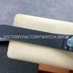 BV Factory Cartier Santos WSSA0039 39.8mm Steel Rubber Strap Roman Numerals Black Dial (6) BV Factory Cartier Santos WSSA0039 39.8mm Black Steel Rubber Strap Roman Numerals Black Dial