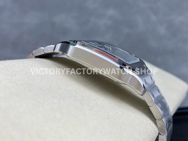 BV Factory Cartier Santos WSSA0061 35.1mm Full Steel Roman Numerals Green Dial (4) BV Factory Cartier Santos WSSA0061 35.1mm Full Steel Roman Numerals Green Dial