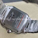 BV Factory Cartier Santos WSSA0061 35.1mm Full Steel Roman Numerals Green Dial (5) BV Factory Cartier Santos WSSA0061 35.1mm Full Steel Roman Numerals Green Dial