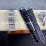 BV Factory Cartier Santos WSSA0063 35.1mm Full Steel Roman Numerals Blue Dial (5) BV Factory Cartier Santos WSSA0063 35.1mm Full Steel Roman Numerals Blue Dial
