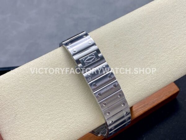 BV Factory Cartier Santos WSSA0064 39.8mm Full Steel Roman Numerals Brown Dial