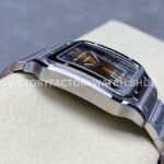 BV Factory Cartier Santos WSSA0064 39.8mm Full Steel Roman Numerals Brown Dial