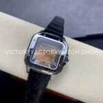 BV Factory Cartier Santos WSSA0064 39.8mm Steel Leather Strap Roman Numerals Brown Dial (5) BV Factory Cartier Santos WSSA0064 39.8mm Steel Leather Strap Roman Numerals Brown Dial