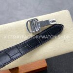 BV Factory Cartier Santos WSSA0065 35.1mm Steel Leather Strap Roman Numerals Brown Dial (2) BV Factory Cartier Santos WSSA0065 35.1mm Steel Leather Strap Roman Numerals Brown Dial