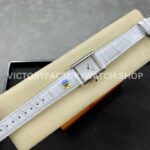 DR Factory Cartier Tank Louis Cartier Special Edition 22mm Steel White Leather Strap White Dial (9) DR Factory Cartier Tank Louis Cartier Special Edition 22mm Steel White Leather Strap White Dial