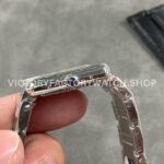 DR Factory Cartier Tank Louis WSTA0051 22mm Full Steel Roman numerals Silver Dial (10) DR Factory Cartier Tank Louis WSTA0051 22mm Full Steel Roman numerals Silver Dial
