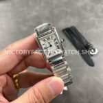 DR Factory Cartier Tank Louis WSTA0051 22mm Full Steel Roman numerals Silver Dial (3) DR Factory Cartier Tank Louis WSTA0051 22mm Full Steel Roman numerals Silver Dial