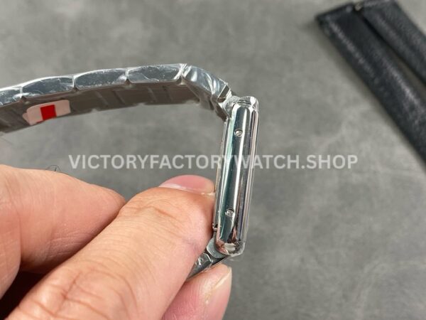 DR Factory Cartier Tank Louis WSTA0051 22mm Full Steel Roman numerals Silver Dial (6) DR Factory Cartier Tank Louis WSTA0051 22mm Full Steel Roman numerals Silver Dial