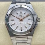 GH Factory IWC Ingenieur Automatic IW323906 40mm Full Steel Rose Gold White Dial (8) GH Factory IWC Ingenieur Automatic IW323906 40mm rose gold white dial replica watch