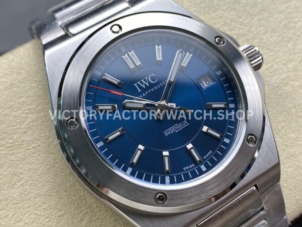GH Factory IWC Ingenieur Automatic IW323909 40mm Full Steel Blue Dial (9) GH Factory IWC Ingenieur Automatic IW323909 40mm Full Steel Blue Dial