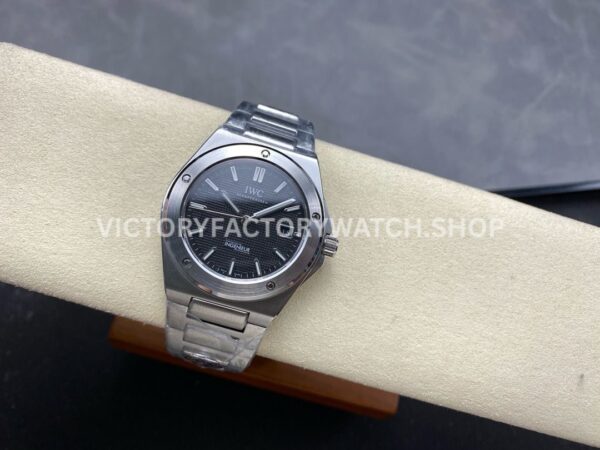 GH Factory IWC Ingenieur Automatic IW328901 40mm Full Steel Small Grid Black Dial (2) GH Factory IWC Ingenieur Automatic IW328901 40mm Full Steel Small Grid Black Dial