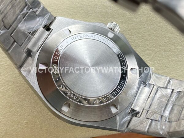 GH Factory IWC Ingenieur Automatic IW328901 40mm Full Steel Small Grid Black Dial (8) GH Factory IWC Ingenieur Automatic IW328901 40mm Full Steel Small Grid Black Dial