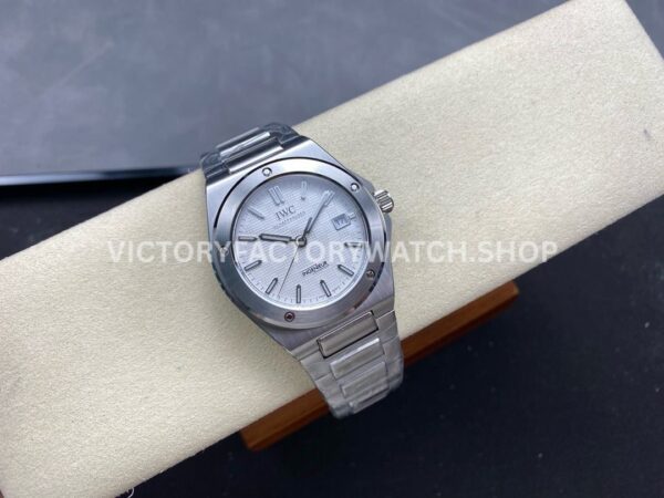 GH Factory IWC Ingenieur Automatic IW328902 40mm Full Steel Small Grid White Dial (6) GH Factory IWC Ingenieur Automatic IW328902 40mm Full Steel Small Grid White Dial