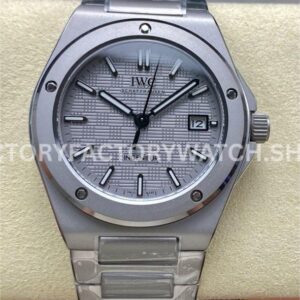 GH Factory IWC Ingenieur Automatic IW328904 40mm Full Titanium Grey Dial (8) GH Factory IWC Ingenieur Automatic IW328904 40mm grey dial replica watch