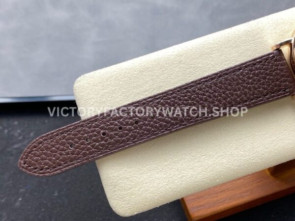 GR Factory IWC Portofino Complete Calendar 41mm Rose Gold Leather Strap Blue Dial (7) GR Factory IWC Portofino Complete Calendar 41mm Rose Gold Leather Strap Blue Dial