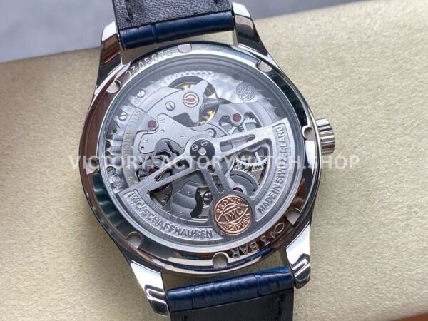 GR Factory IWC Portuguese IW358304 40mm Steel Leather Strap Arabic Numerals Silver Dial (8) GR Factory IWC Portuguese IW358304 40mm Steel Leather Strap Arabic Numerals Silver Dial