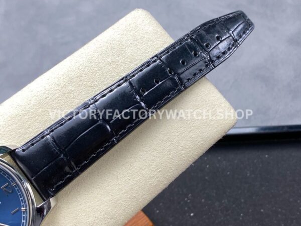 GR Factory IWC Portuguese IW358305 40mm Steel Leather Strap Arabic Numerals Blue Dial (9) GR Factory IWC Portuguese IW358305 40mm Steel Leather Strap Arabic Numerals Blue Dial