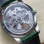 GR Factory IWC Portuguese IW358310 40mm Steel Leather Strap Arabic Numerals Green Dial (3) GR Factory IWC Portuguese IW358310 40mm Steel Leather Strap Arabic Numerals Green Dial