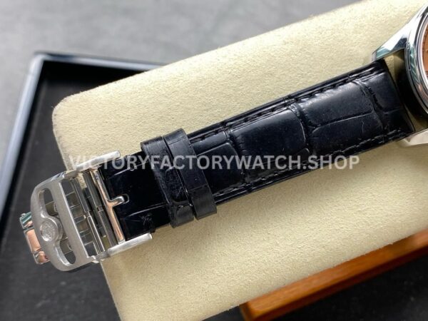 GR Factory IWC Portuguese IW358313 40mm Steel Leather Strap Arabic Numerals Bronze Dial (7) GR Factory IWC Portuguese IW358313 40mm Steel Leather Strap Arabic Numerals Bronze Dial