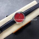 GR Factory IWC Portuguese IW358315 40mm Steel Leather Strap Arabic Numerals Red Dial (5) GR Factory IWC Portuguese IW358315 40mm Steel Leather Strap Arabic Numerals Red Dial