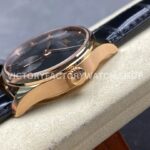 GR Factory IWC Portuguese IW358401 40mm Rose Gold Leather Strap Arabic Numerals Black Dial (5) GR Factory IWC Portuguese IW358401 40mm Rose Gold Leather Strap Arabic Numerals Black Dial