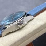 GR Factory IWC Portuguese IW358402 40mm Steel Leather Strap Arabic Numerals Ice Blue Dial (8) GR Factory IWC Portuguese IW358402 40mm Steel Leather Strap Arabic Numerals Ice Blue Dial
