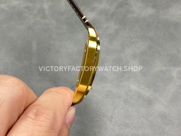 J12 Factory Cartier Santos WGSA0029 39.8mm Brown Leather Strap Roman Numerals White Dial (2) J12 Factory Cartier Santos WGSA0029 39.8mm Brown Leather Strap Roman Numerals White Dial