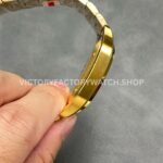 J12 Factory Cartier Santos WGSA0029 39.8mm Full Yellow Gold Roman Numerals White Dial