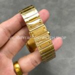 J12 Factory Cartier Santos WGSA0029 39.8mm Full Yellow Gold Roman Numerals White Dial