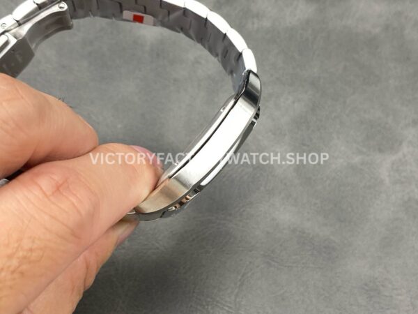 J12 Factory Cartier Santos WSSA0018 39.8mm Full Steel Roman Numerals Silver Dial (3) J12 Factory Cartier Santos WSSA0018 39.8mm Full Steel Roman Numerals Silver Dial