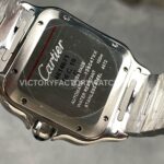 J12 Factory Cartier Santos WSSA0018 39.8mm Full Steel Roman Numerals Silver Dial (7) J12 Factory Cartier Santos WSSA0018 39.8mm Full Steel Roman Numerals Silver Dial