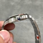 J12 Factory Cartier Santos WSSA0062 39.8mm Full Steel Roman Numerals Green Dial