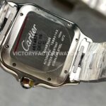 J12 Factory Cartier Santos WSSA0062 39.8mm Full Steel Roman Numerals Green Dial