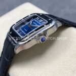 J12 Factory Cartier Santos WSSA0063 35.1mm Leather Strap Roman Numerals Blue Dial (3) J12 Factory Cartier Santos WSSA0063 35.1mm Leather Strap Roman Numerals Blue Dial