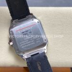 J12 Factory Cartier Santos WSSA0063 35.1mm Leather Strap Roman Numerals Blue Dial (4) J12 Factory Cartier Santos WSSA0063 35.1mm Leather Strap Roman Numerals Blue Dial