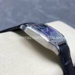 J12 Factory Cartier Santos WSSA0063 35.1mm Leather Strap Roman Numerals Blue Dial (5) J12 Factory Cartier Santos WSSA0063 35.1mm Leather Strap Roman Numerals Blue Dial