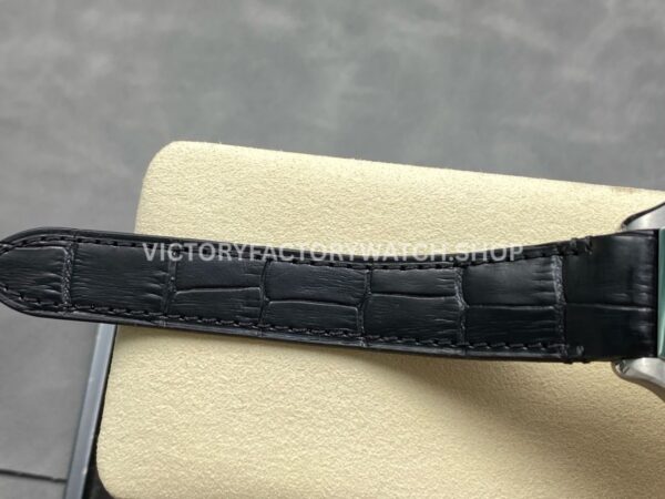 J12 Factory Cartier Santos WSSA0063 35.1mm Leather Strap Roman Numerals Blue Dial (6) J12 Factory Cartier Santos WSSA0063 35.1mm Leather Strap Roman Numerals Blue Dial