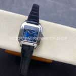 J12 Factory Cartier Santos WSSA0063 35.1mm Leather Strap Roman Numerals Blue Dial (7) J12 Factory Cartier Santos WSSA0063 35.1mm Leather Strap Roman Numerals Blue Dial