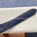 J12 Factory Cartier Santos WSSA0063 35.1mm Leather Strap Roman Numerals Blue Dial (8) J12 Factory Cartier Santos WSSA0063 35.1mm Leather Strap Roman Numerals Blue Dial