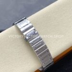 J12 Factory Cartier Santos WSSA0063 39.8mm Full Steel Roman Numerals Blue Dial (4) J12 Factory Cartier Santos WSSA0063 39.8mm Full Steel Roman Numerals Blue Dial