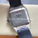 J12 Factory Cartier Santos WSSA0064 39.8mm Leather Strap Roman Numerals Brown Dial (7) J12 Factory Cartier Santos WSSA0064 39.8mm Leather Strap Roman Numerals Brown Dial