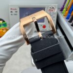 JP Factory IWC Pilot Chronograph IW388309 41mm Rose Gold Rubber Strap Arabic Numerals Black Dial (4) JP Factory IWC Pilot Chronograph IW388309 41mm Rose Gold Rubber Strap Arabic Numerals Black Dial