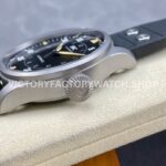 M+ Factory IWC Big Pilot IW329701 43mm Titanium Rubber Strap Arabic Numerals Black Dial (2) M+ Factory IWC Big Pilot IW329701 43mm Titanium Rubber Strap Arabic Numerals Black Dial