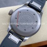 M+ Factory IWC Big Pilot IW329701 43mm Titanium Rubber Strap Arabic Numerals Black Dial (8) M+ Factory IWC Big Pilot IW329701 43mm Titanium Rubber Strap Arabic Numerals Black Dial