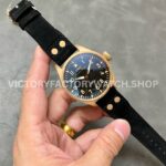 M+ Factory IWC Big Pilot IW329703 Bronze Black Cloth Strap Black Dial (3) M+ Factory IWC Big Pilot IW329703 43mm Bronze Black Cloth Strap Black Dial