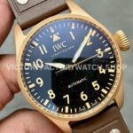 M+ Factory IWC Big Pilot IW329703 Bronze Leather Strap Black Dial (4) M+ Factory IWC Big Pilot IW329703 43mm Bronze Leather Strap Black Dial