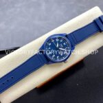 M+ Factory IWC Pilot Laureus Edition IW328101 41mm Ceramic Rubber Strap Arabic Numerals Blue Dial (2) M+ Factory IWC Pilot Laureus Edition IW328101 41mm Ceramic Rubber Strap Arabic Numerals Blue Dial