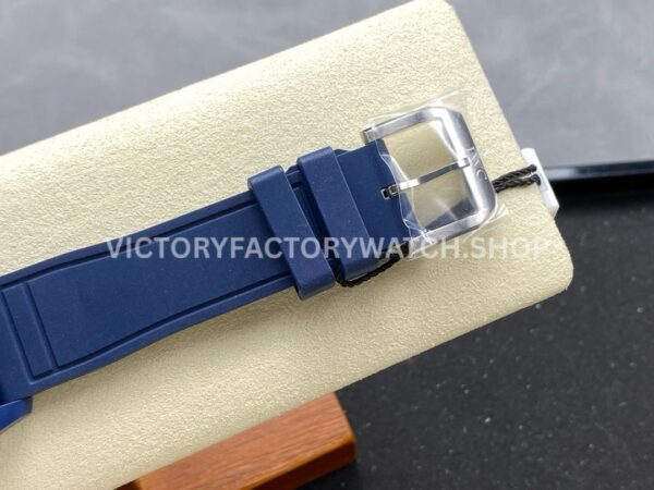 M+ Factory IWC Pilot Laureus Edition IW328101 41mm Ceramic Rubber Strap Arabic Numerals Blue Dial (3) M+ Factory IWC Pilot Laureus Edition IW328101 41mm Ceramic Rubber Strap Arabic Numerals Blue Dial