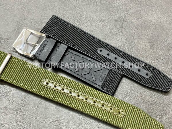 M+ Factory IWC Pilot Mark XVIII IW327007 40mm Steel Textile Strap Arabic Numerals Black Dial (3) M+ Factory IWC Pilot Mark XVIII IW327007 40mm Steel Textile Strap Arabic Numerals Black Dial