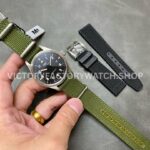 M+ Factory IWC Pilot Mark XVIII IW327007 40mm Steel Textile Strap Arabic Numerals Black Dial (8) M+ Factory IWC Pilot Mark XVIII IW327007 40mm Steel Textile Strap Arabic Numerals Black Dial